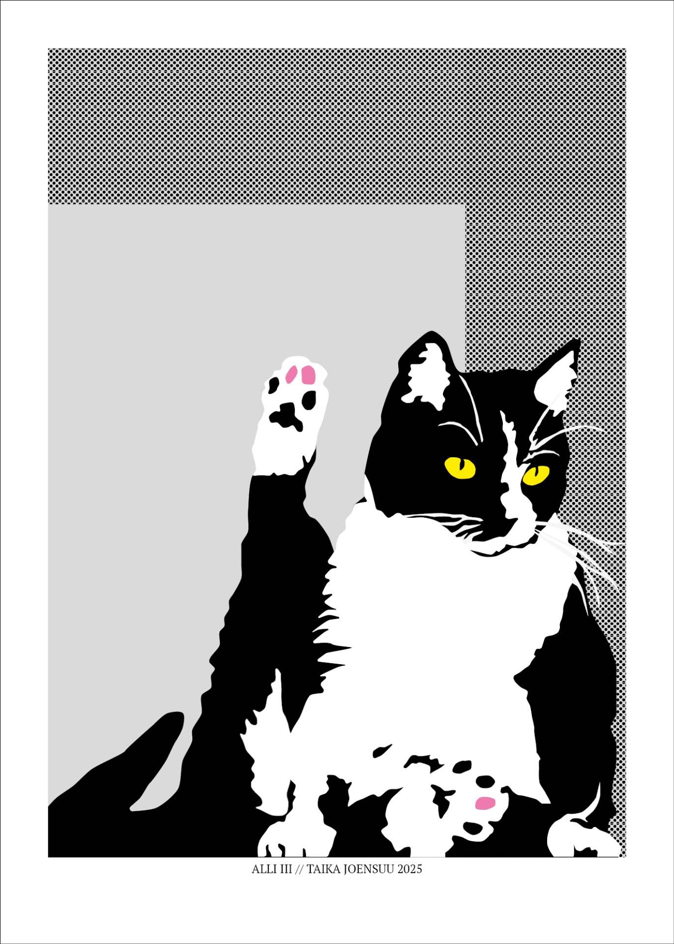 Alli III.  Digitaalinen PDF-juliste 50x70 cm – ei fyysistä tuotetta, toimitetaan sähköpostitse maksun jälkeen.