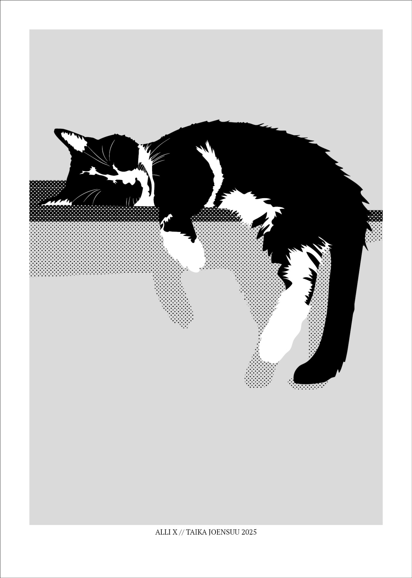 Alli X,  Digitaalinen PDF-juliste 50x70 cm – ei fyysistä tuotetta, toimitetaan sähköpostitse maksun jälkeen.