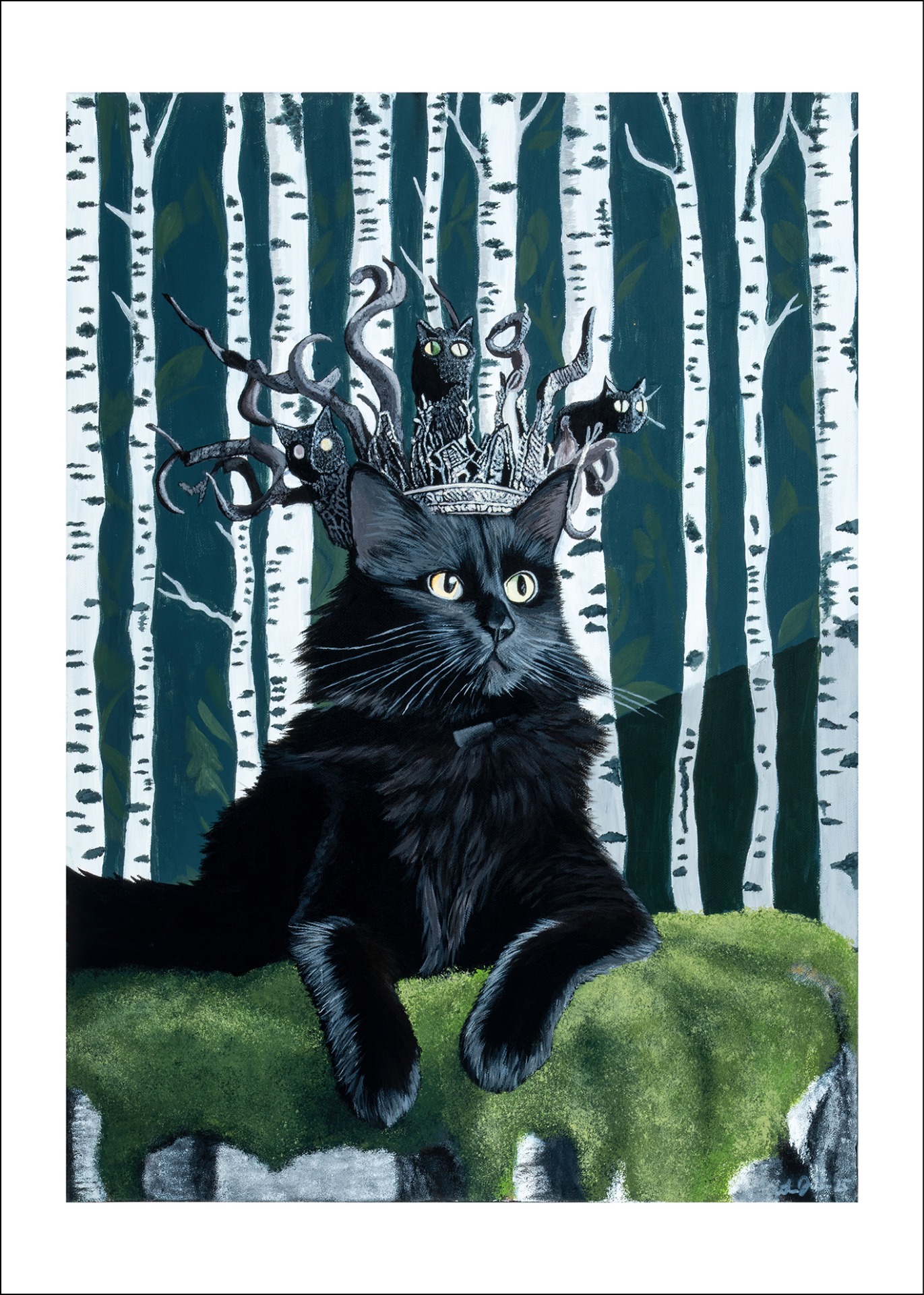 Imagiarium-juliste Terho 50x70cm. Valkoinen reunus helpottaa kehystämistä.