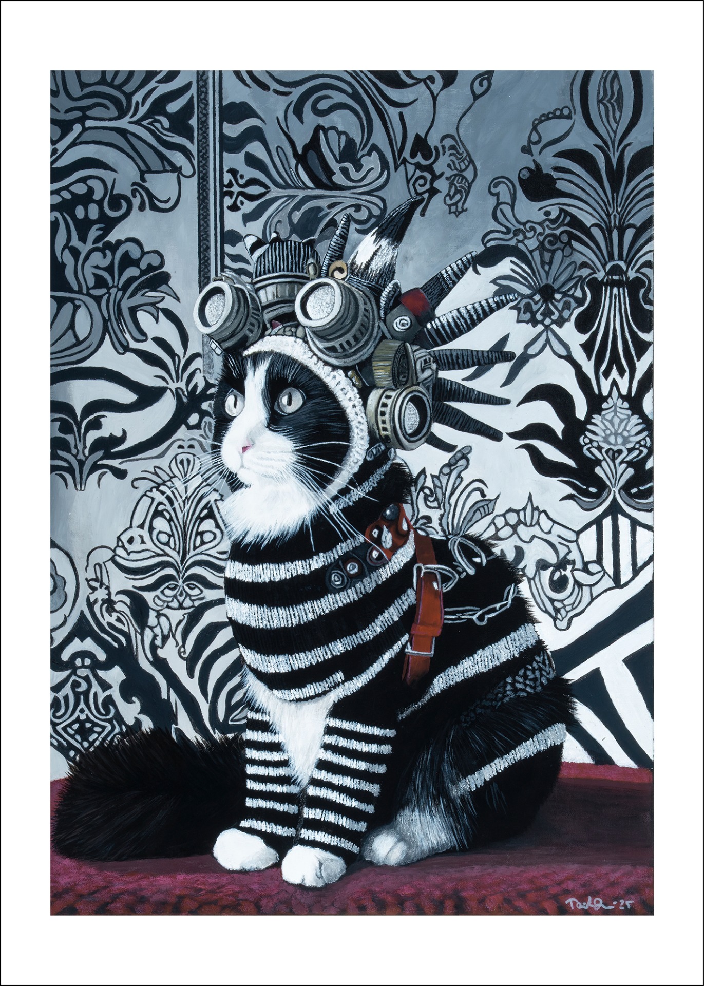 Imagiarium-juliste Veera 50x70cm. Valkoinen reunus helpottaa kehystämistä.