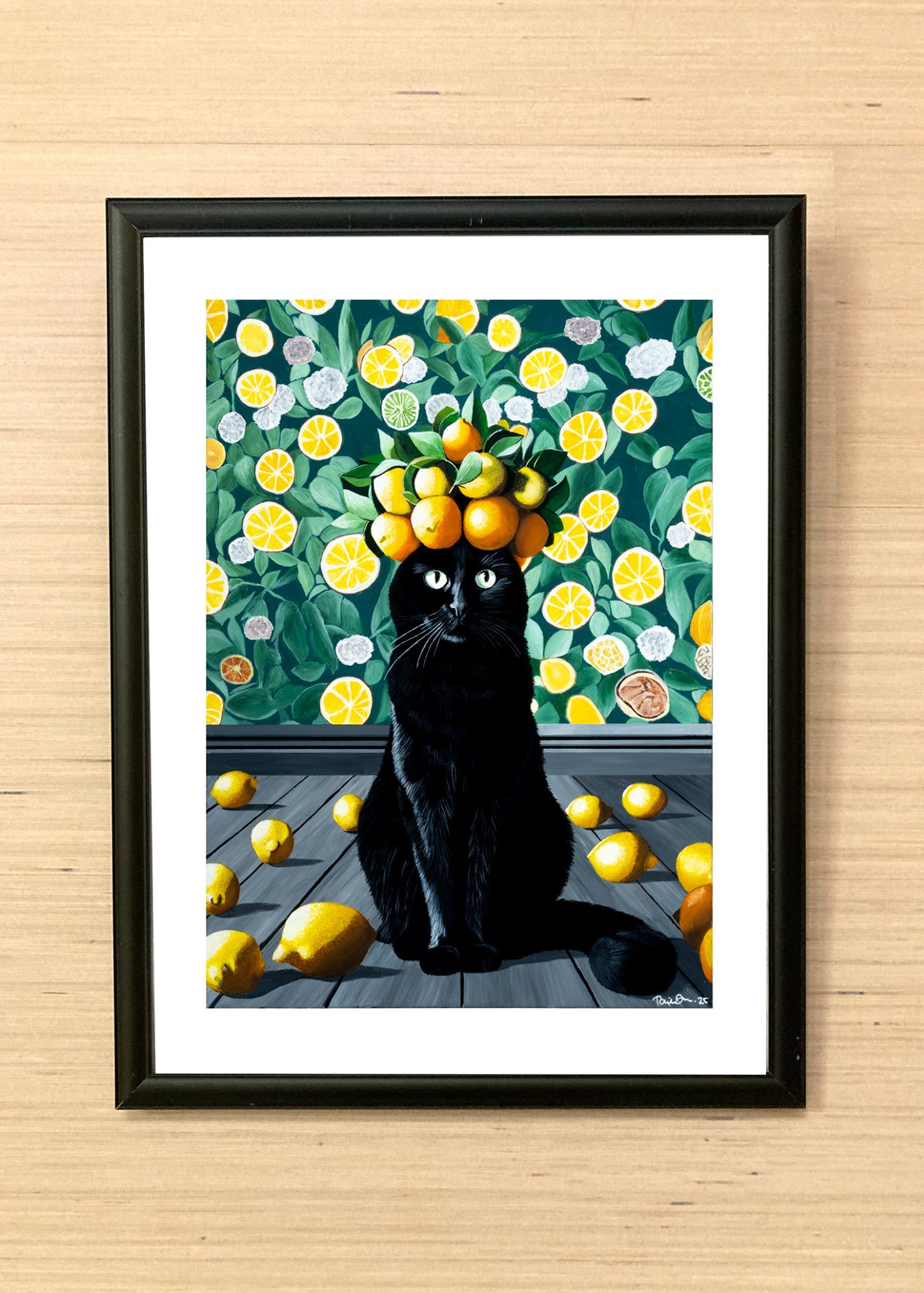 Imagiarium-juliste Frida 30x40cm. Juliste myydään ilman kehystä.