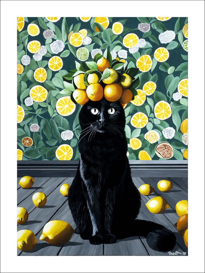 Imagiarium-juliste Frida 30x40cm. Valkoinen reunus helpottaa kehystämistä.