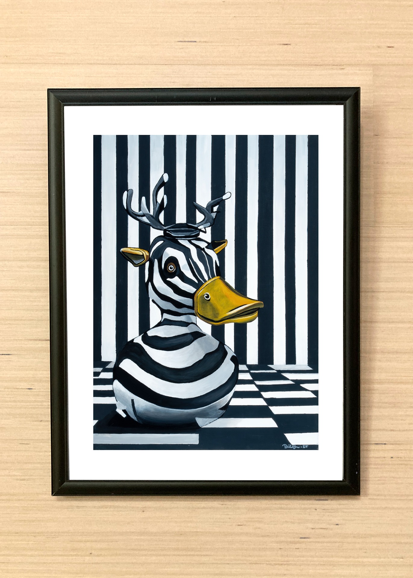 Imagiarium-juliste Hans 30x40cm. Juliste myydään ilman kehystä.