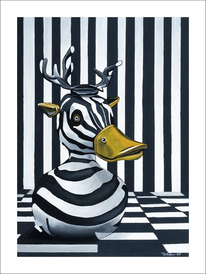 Imagiarium-juliste Hans 30x40cm. Valkoinen reunus helpottaa kehystämistä.