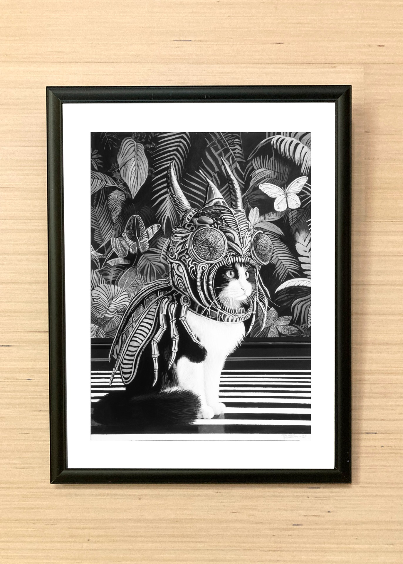 Imagiarium-juliste Ingrid 30x40cm. Juliste myydään ilman kehystä.