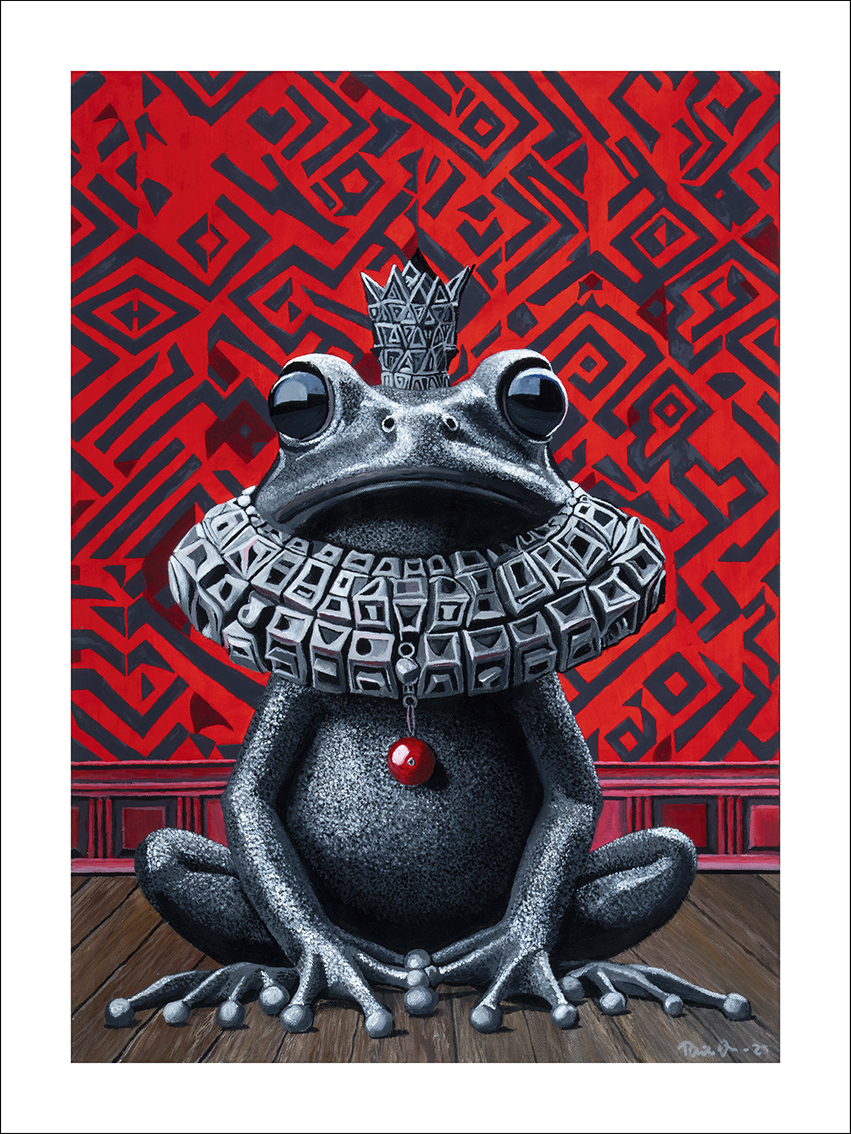 Imagiarium-juliste Marko 30x40cm. Valkoinen reunus helpottaa kehystämistä.