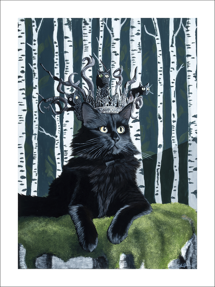 Imagiarium-juliste Terho 30x40cm. Valkoinen reunus helpottaa kehystämistä.