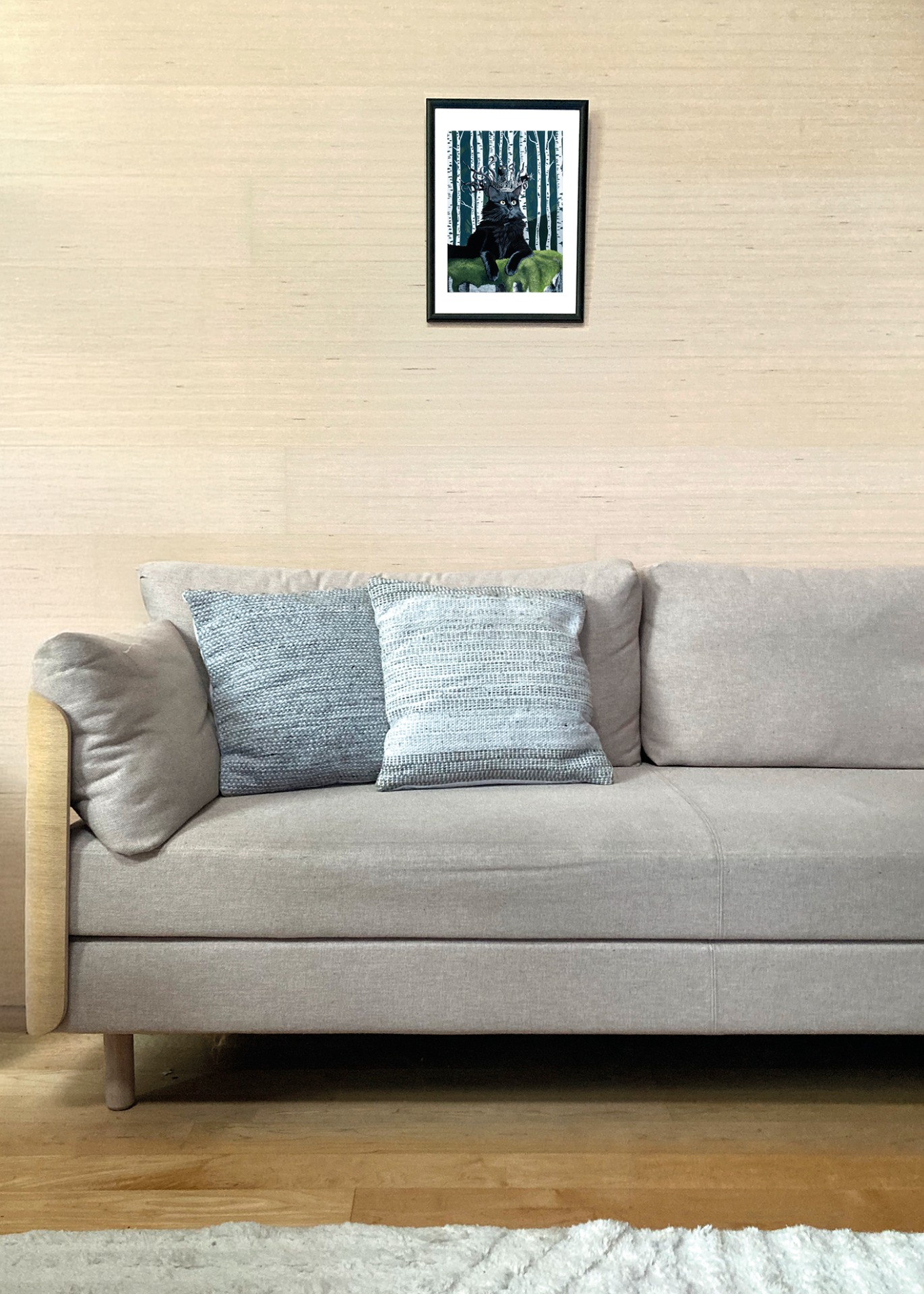 Imagiarium-juliste Terho 30x40cm seinällä. Juliste myydään ilman kehystä.