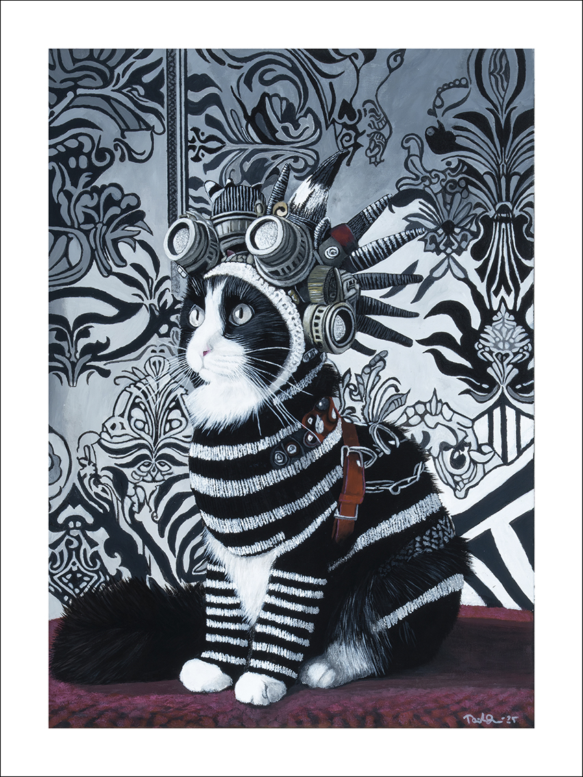 Imagiarium-juliste Veera 30x40cm. Valkoinen reunus helpottaa kehystämistä.