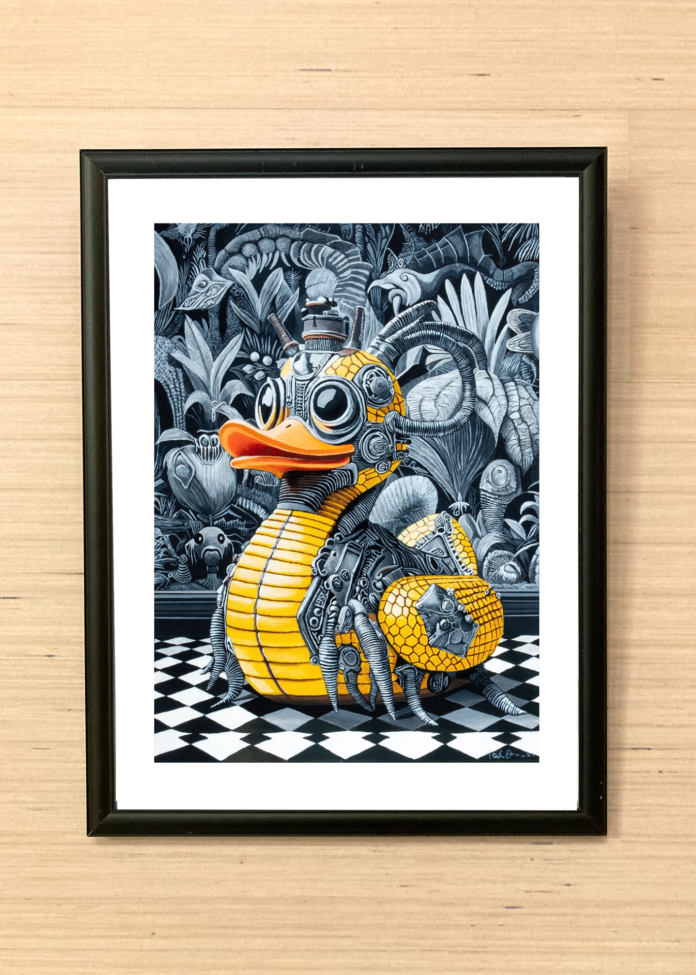 Imagiarium-juliste Visa 30x40cm. Juliste myydään ilman kehystä.