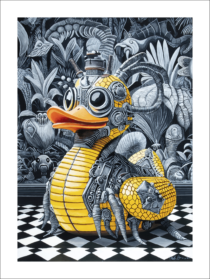 Imagiarium-juliste Visa 30x40cm. Valkoinen reunus helpottaa kehystämistä.