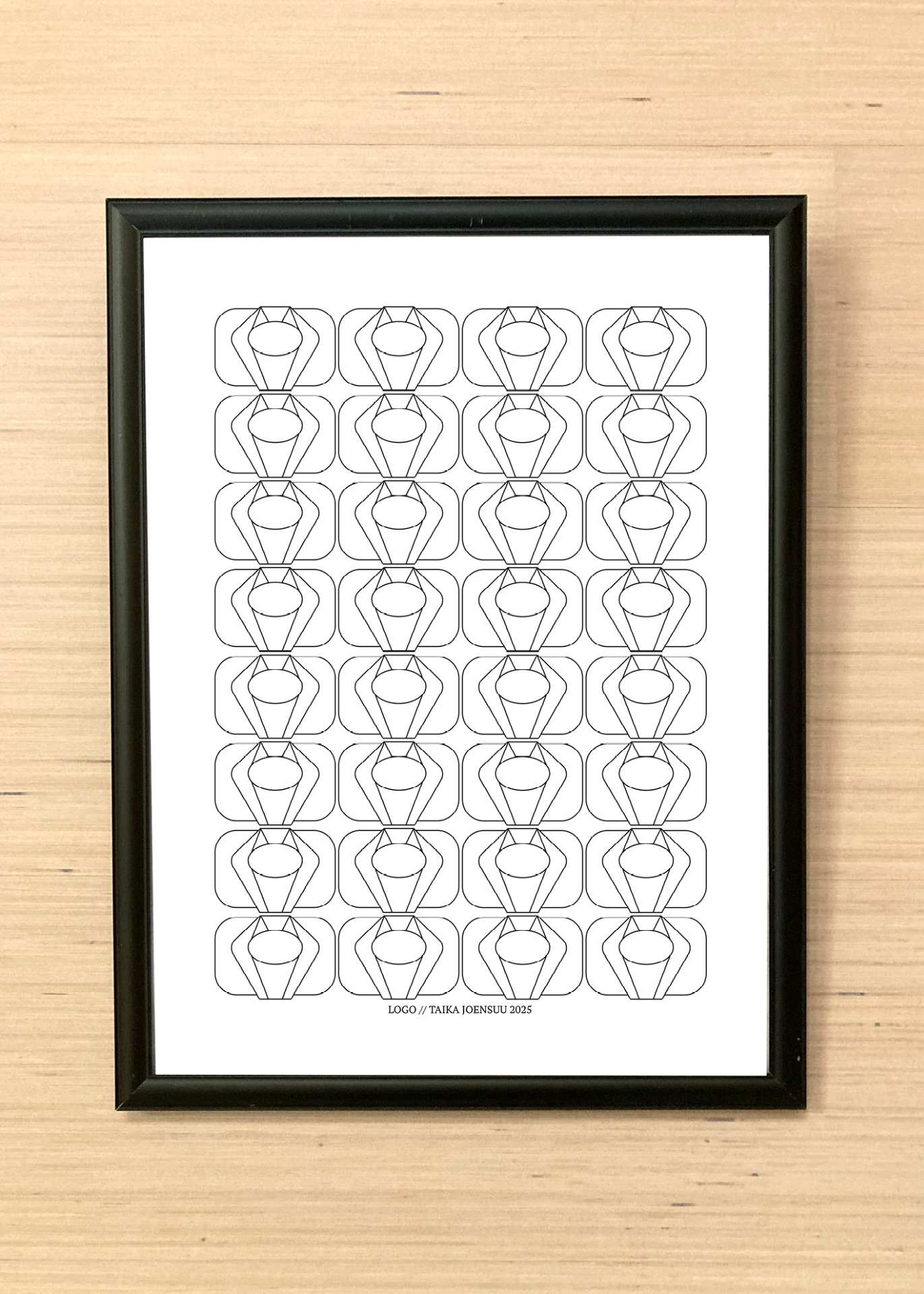 Kissan hetkiä-juliste Logo 30x40cm. Juliste myydään ilman kehystä.